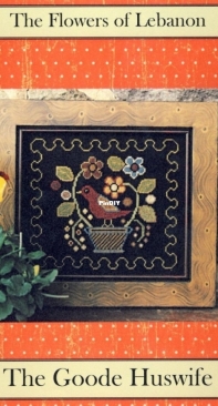 The Goode Huswife - Flowers Of Lebanon PCS + XSD