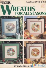 Leisure Arts Leaflet 2145 - Wreaths for All Seasons