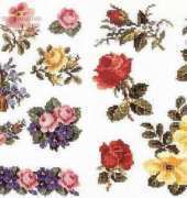 DMC 12964-22 Roses Gallore - Bouquets de Roses