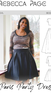 Rebecca Page - Paris Party Dress - Sizes XXS-5XL - Free