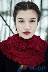 Victorian Lace Scarf by Emma Sommerfeld
