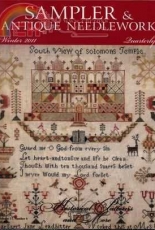 Sampler and Antique Needlework Quarterly SANQ - Vol.65 - Winter 2011