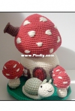 Tilda and Filur - Susanne Fagelberg - Mushroom House