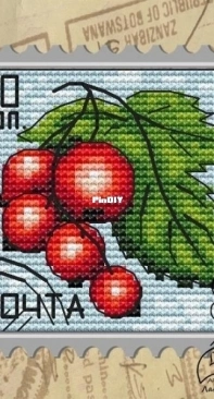 Smorodina Stamp by Lana Efimova