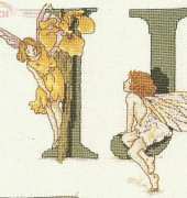 DMC Flower Fairies A-Z Chart Book
