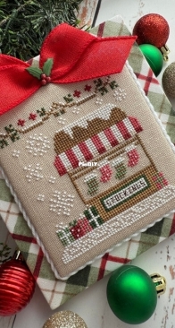 country cottage needlework - christmas stocking stand PCS