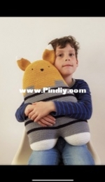 Craft Kitchen - Vol van Wol - Heleen Scharstuhl - Cuddle Pillow - Knuffelkussen - Dutch - Free