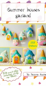 Noia Land - Summer houses garland by Paloma Rocha