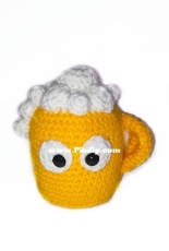 Ternura Amigurumi - Carla Dolce - Beer Mug - Free