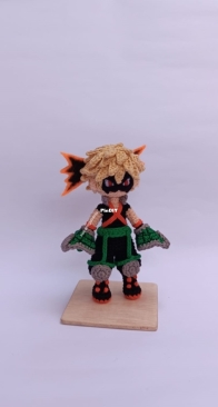 Xua Amigurumis - Lizeth - Bakugo Katsuki -Spanish/English