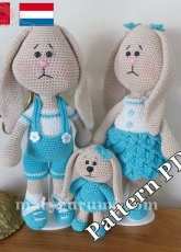 Marygurumi - Marylin Leveugle - Coupechou family - Dutch