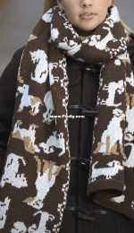 Dogs Scarf by Camilla Ette Gotfredsen