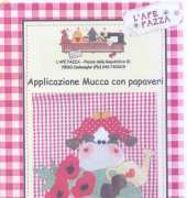 LApe Pazza - Mucca con papaveri