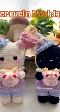 Toeygurumi - Sylvanian Birthday - Ternurin Birthday - Spanish
