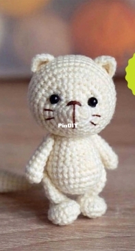 Ksyma Toys - Brooch_cott - Ksenia / Ksenya Markovskaya - Kitten - Translated - Free