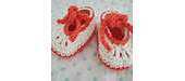 Baca Creations - Salena Baca -  Knot Hard To Do Baby Booties