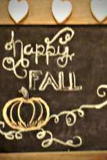 Chalkboard art second attempt