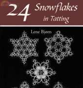 Forlaget Akacia 24 Snowflakes in Tatting by Lene Bjorn