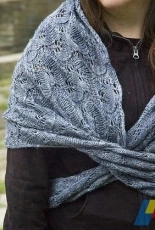 Leaf Shawl by Missy Westgate / Painted Fleece Designs-Free
