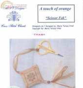 MTV Designs A Touch of Orange Scissor Fob