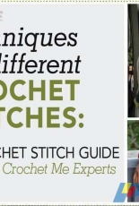 CrochetMe CM 0112 - Techniques for Different Crochet Stitches - A Crochet Stitch Guide - Free