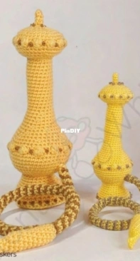 Cottontail and Whiskers - Bea King - Hookah Pipe