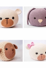 my creation - puff cushion
