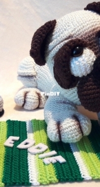 Wunderlichs Kreativchaos - Janine Wunderlich - Eddie the Pug baby - Eddie das Mopsbaby - German