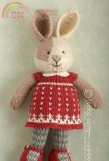 Seasonal dresses Christmas by Julie Williams - Little Cotton Rabbits - Free