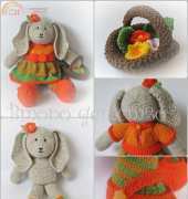Knitted bunny