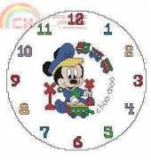 Mickey Mouse Train Clock