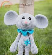 Lauren Whitney (Crochet Olé) - Mows The Mouse KIT - English