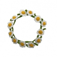 Jookz - Joke Postma - Flower wreath of daisies - Bloemenkrans van madeliefjes - Dutch