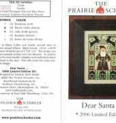 The Prairie Schooler - Dear Santa 2006