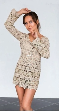 Tulipolga - Olga Zakharchenko - Ольга Захарченко - Halva Tunic - Туника Халва - Russian