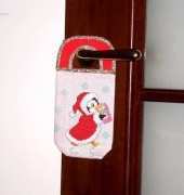 Penguin door hanger