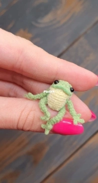 Amigurumi Patterns LV - NansyOops - Anastasia Kirsanova - Baby Frog