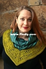 Blye Bandana Cowl by Katy H. Carroll