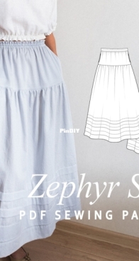 Mila Onni Patterns - Zephyr Skirt