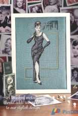 Audrey Hepburn by Maria Diaz from Cross Stitch Collection 264
