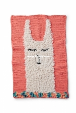 Yarnspirations - Bernat Loopy Crochet Blanket - Free