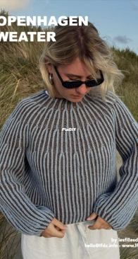 Copenhagen (CPH) Sweater by Lilly Schwarzkopf - lesfillesducoeur