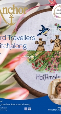 Anchor - ANC003-150 - Bird Travellers Stitchalong May by Anna Matvieieva - FREE