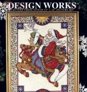 Design Works 5441 Santa On Reindeer by Joan Elliott XSD