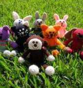 Sherri Crochets and Crafts - Sherri Bush - Five Sassy Critters Pattern