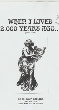 De la Tour Designs 94364 When I lived 2000 years ago