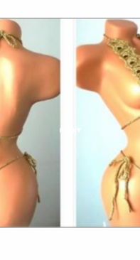 MartimaAtan - Martina Atanasova - Gold Night Bikini Lingerie