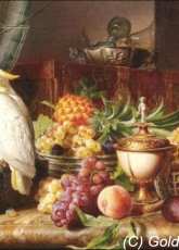 Golden Kite GK 1482 - Still Life with Fruit and a Cockatoo (small)