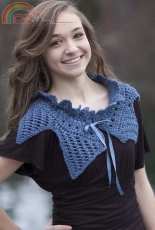 Vintage Double Edging Collar by Susie Bonell -Free