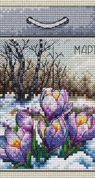 March Calendar by Svetlana Levchina-Orekhova